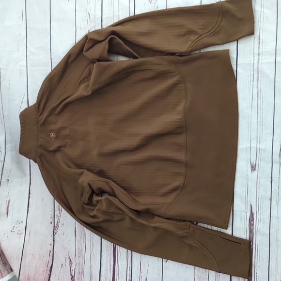 Tru Spec tactical shirt 1/4 zip fleece lined grid pull over, men's med - Picture 8 of 13